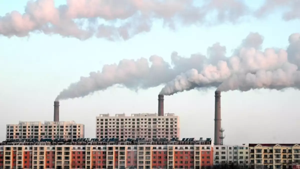 contaminación aire fábricas CO2