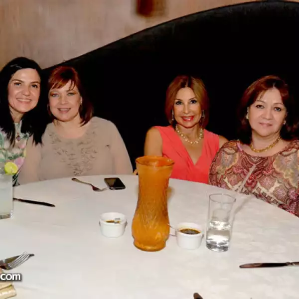 Carolina Bolio, Yolanda Cantú, Sandra Ruiz y Laura Sena