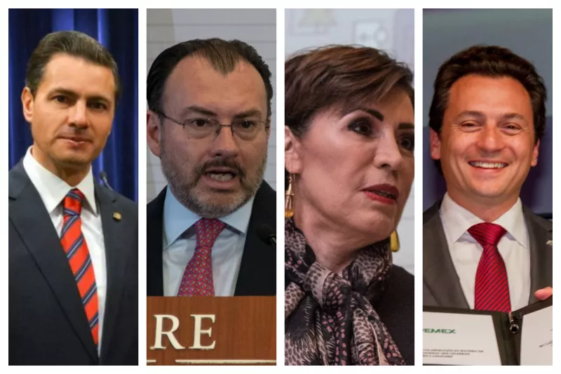 Peña Nieto y equipo