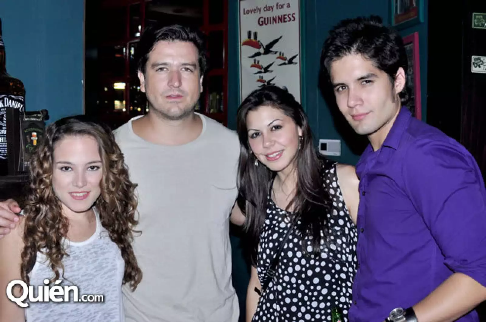 Raquel Huerta, Milo Escalante, Karla Cortés y Cristian Salas