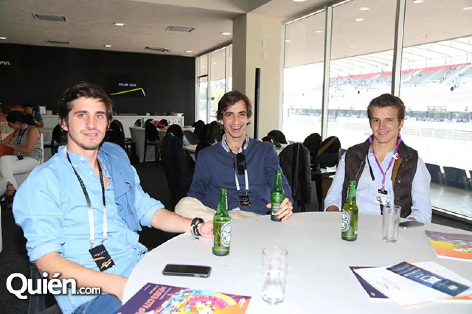 Alonso Álvarez, Felipe García Andrade y Jaime Espinosa