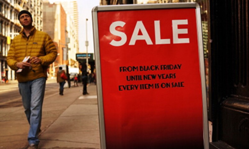 Este año la cifra de consumidores que irá de compras en Acción de Gracias es menor que en 2013. (Foto: Getty Images)