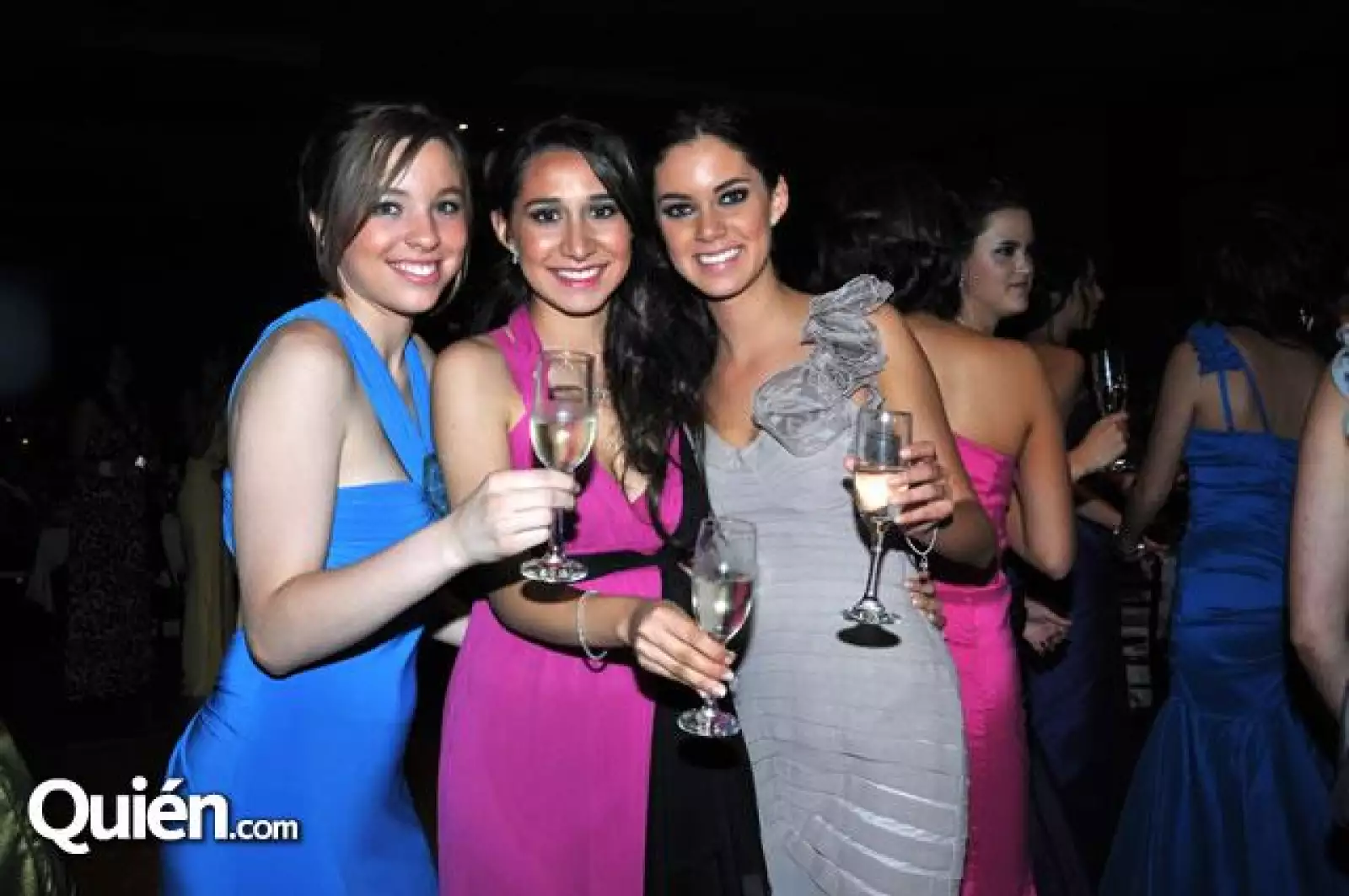 Ximena Woessner,Ximena Barmbilia y Paulina Aguirre