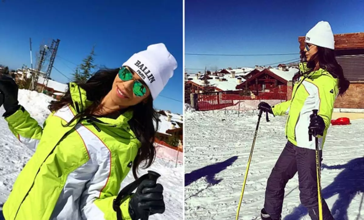 Esquiar sobre la nieve, irse de shooping y otras múltiples acitivades son las que muestran en su vida de opulencia.