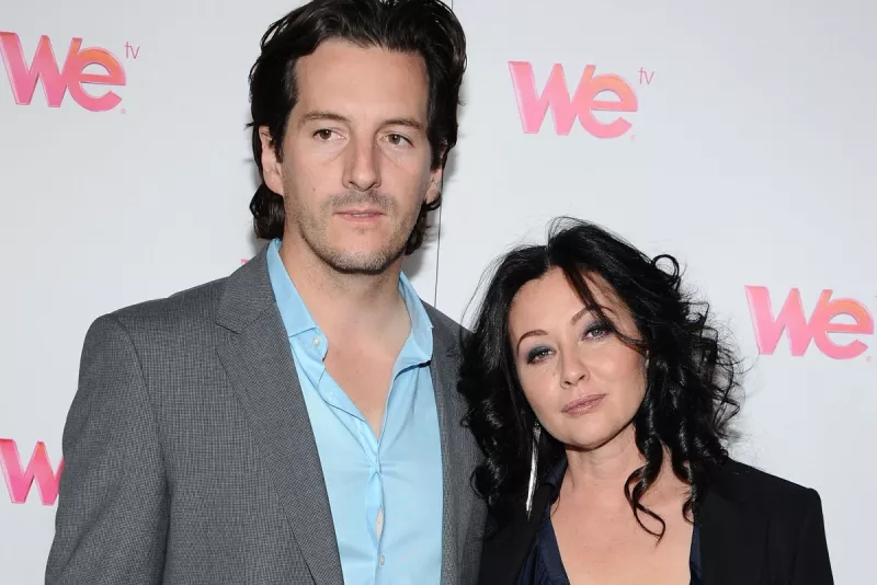 Shannen Doherty y Kurt Iswarienko