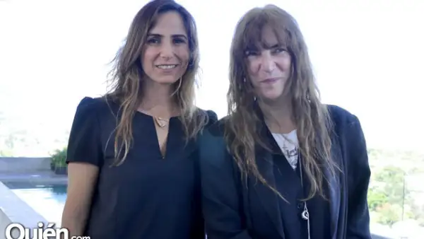 Cristina Canales y Patti Smith