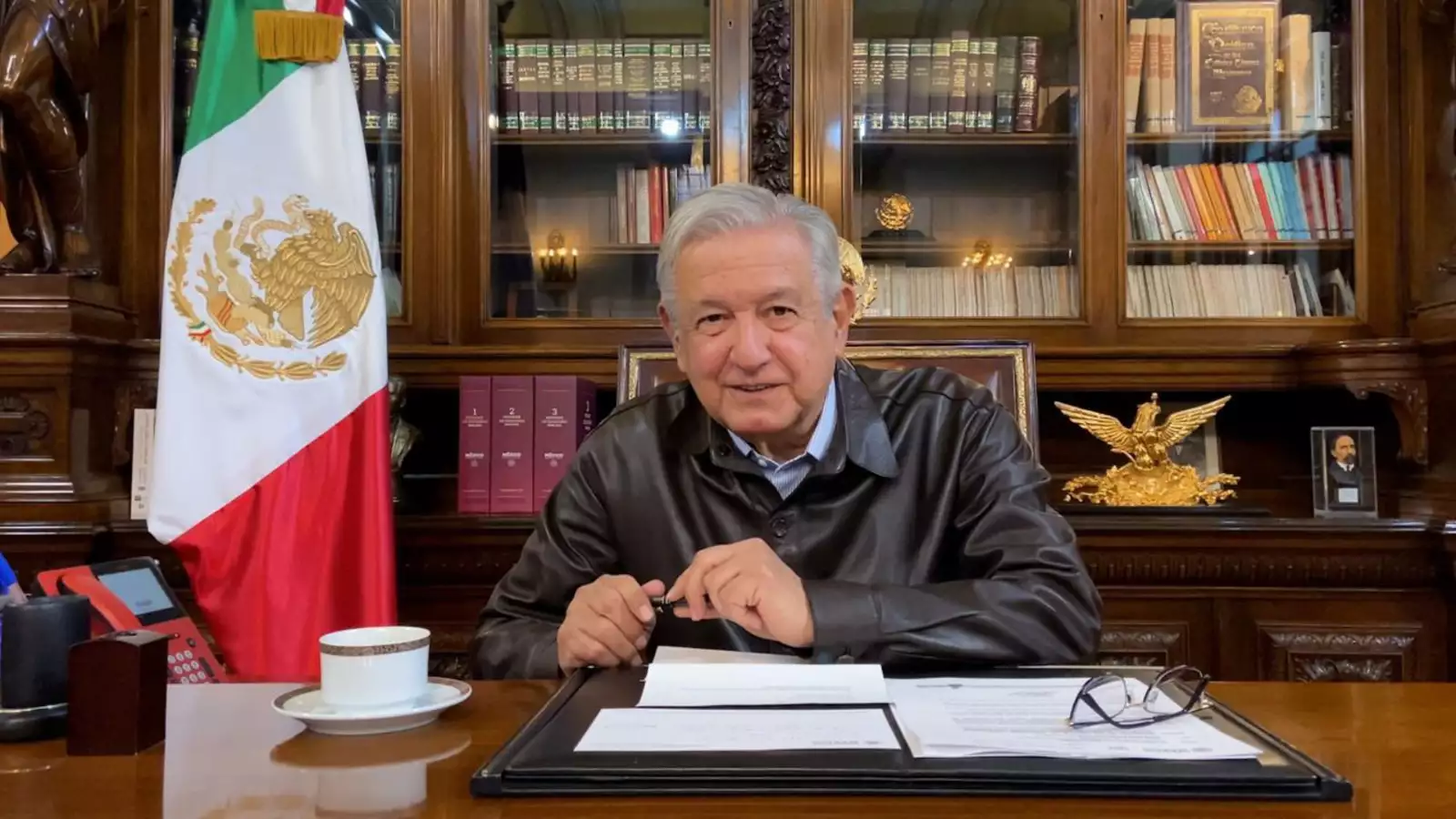 AMLO da mensaje