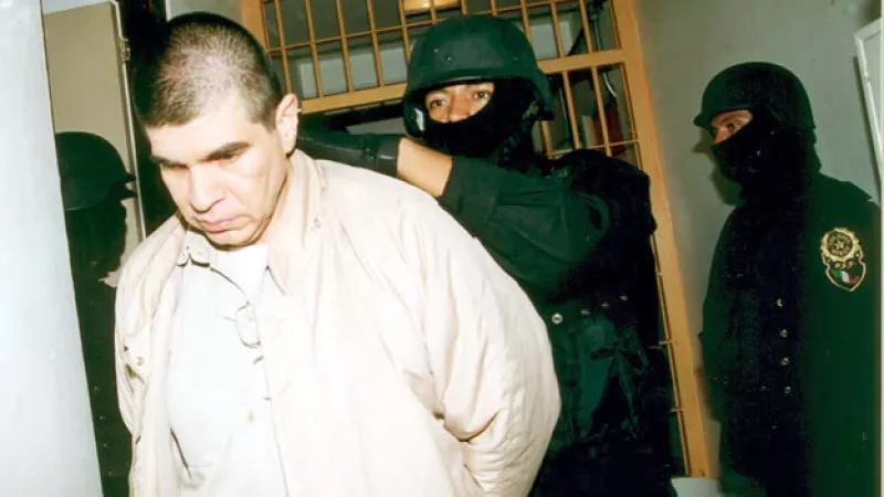 El narcotráficante Benjamín Arellano Félix es trasladado