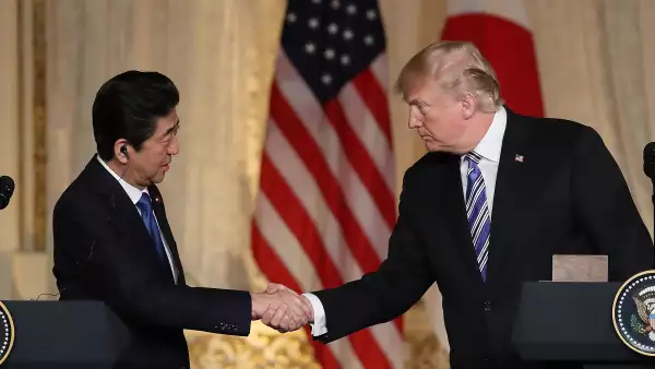 Trump y Abe