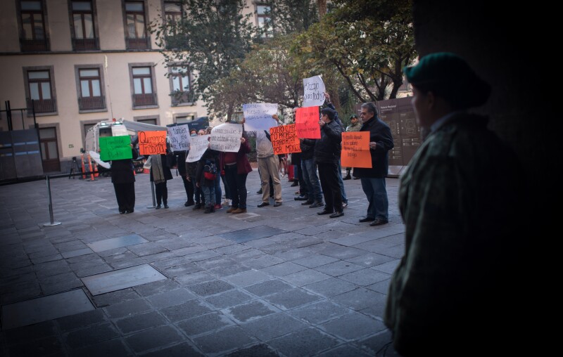 trabajadores de presidencia