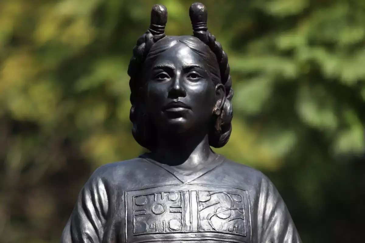 Develación Estatuas Ancestras Sheinbaum