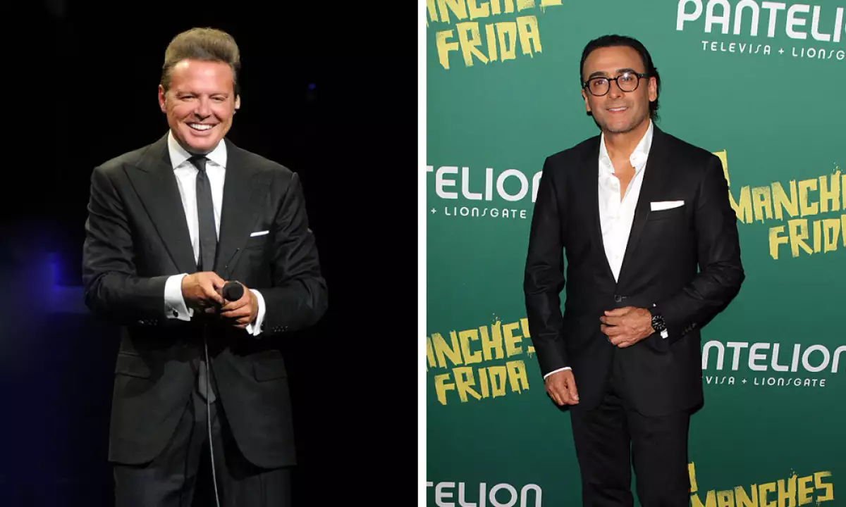 Adal Ramones y Luis Miguel 