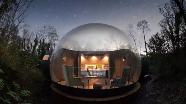 Finn Lough's Bubble Domes (Irlanda del Norte)