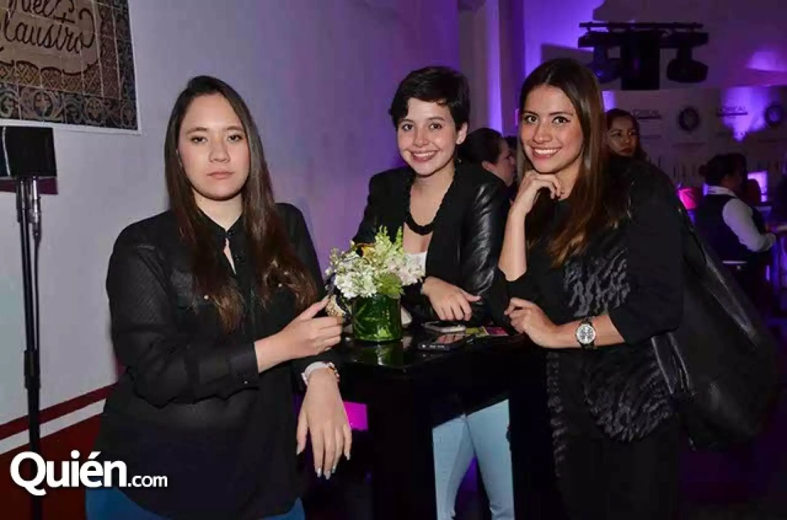 Alexia Rodríguez Robles,Ana Laura Fernández y Melisa Bernal.
