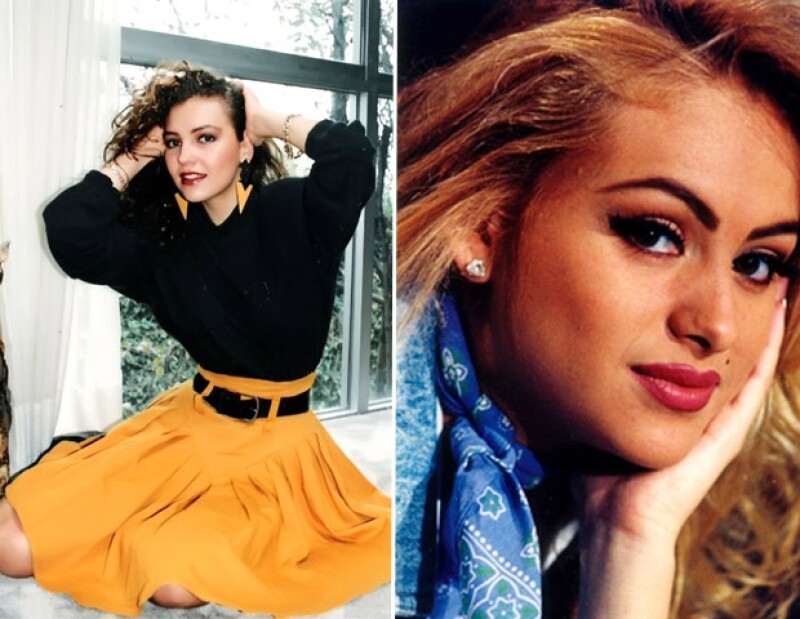 Thalía y Paulina Rubio eran las estrellas juveniles de la década de los 90.