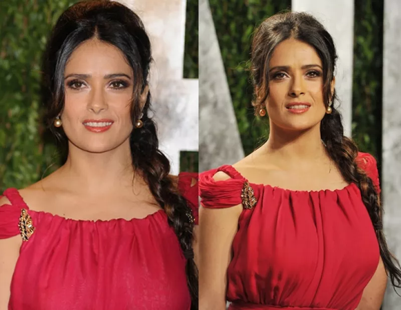La actriz mexicana estuvo presente en la alfombra roja de la fiesta post-Oscar organizada por Vanity Fair; descubre lo que nuestra experta en moda de InStyle opinó de su look.
