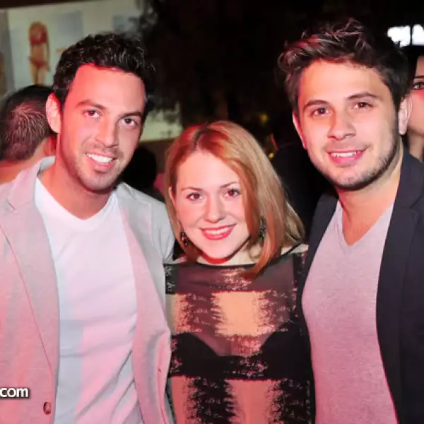 Gerardo González,Lily Pierce y Javier García Yturria