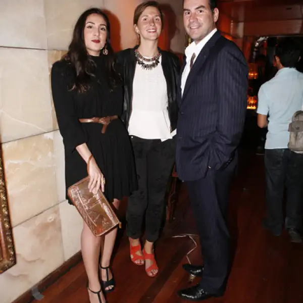 Jordana Tello, Adriana Angulo y Juan Francisco Huesca