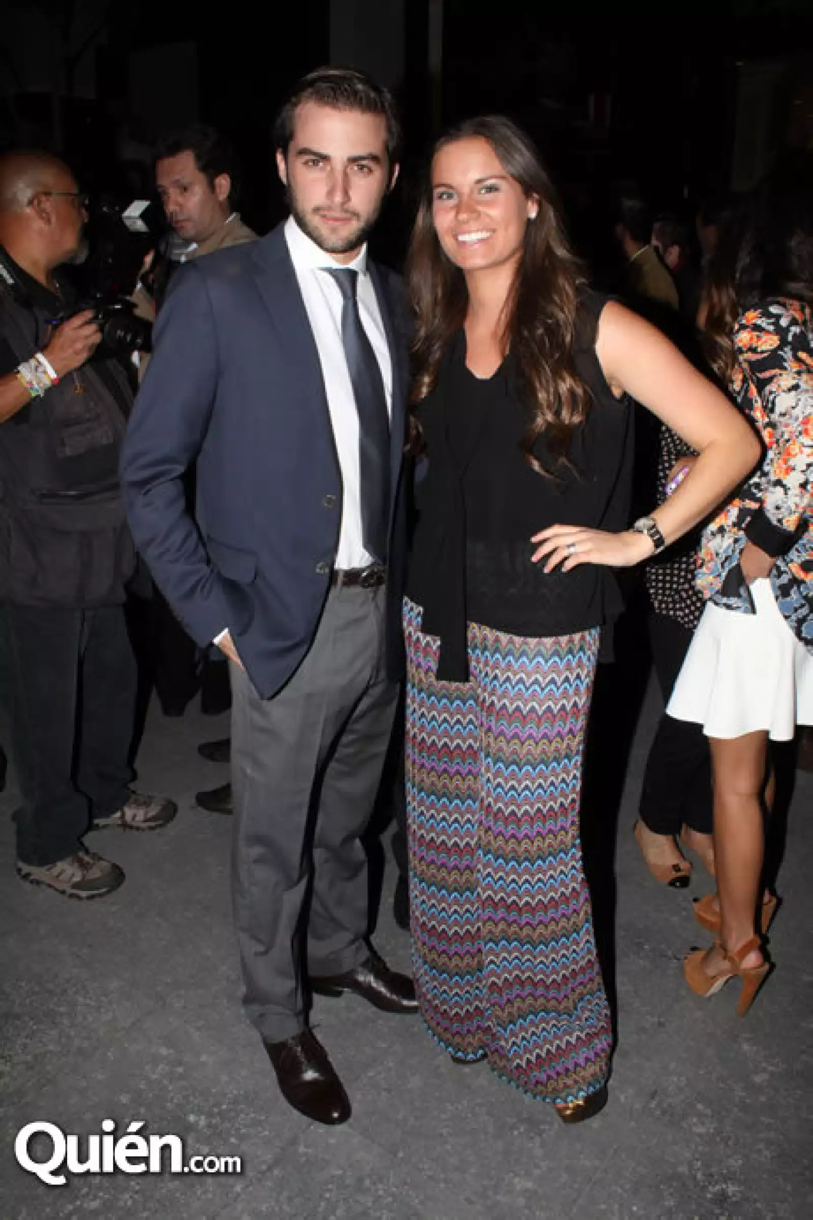 Diego Barroso y Paola Amodio