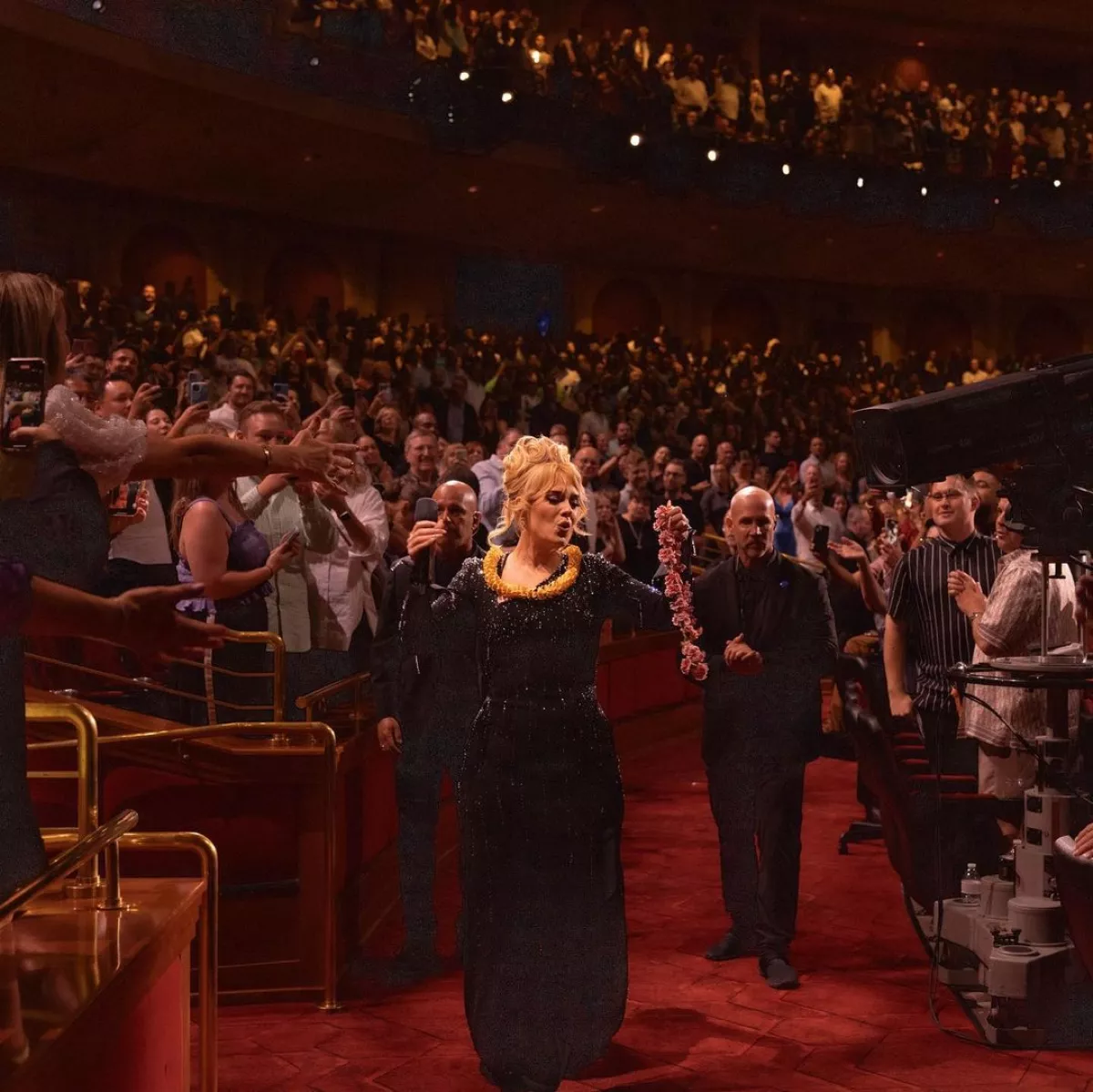 Adele en su residencia en Las Vegas.