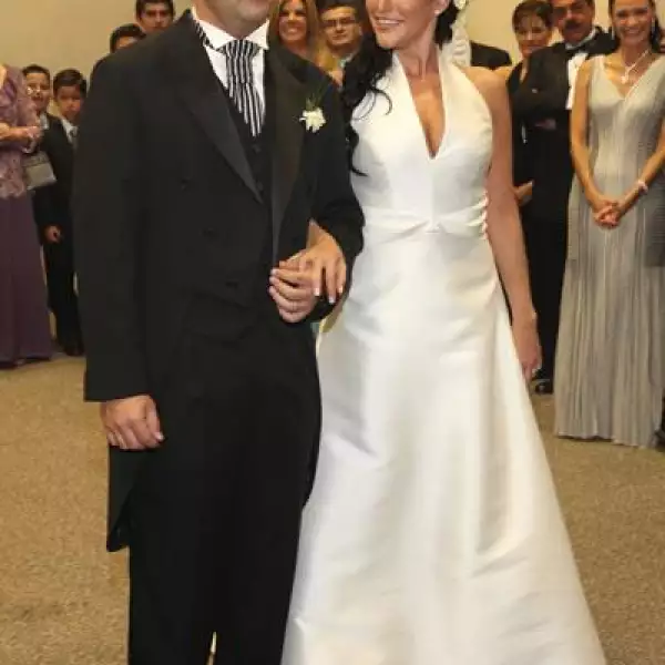 Guillermo Ochoa y Danielle Dithurbide