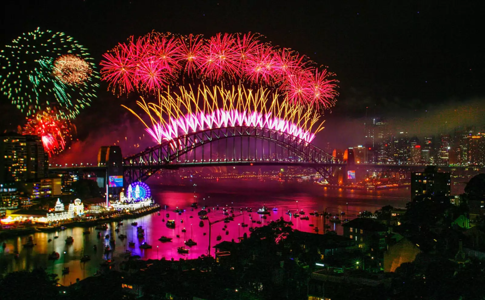 City Of Sydney Celebrates New Year's Eve 2018