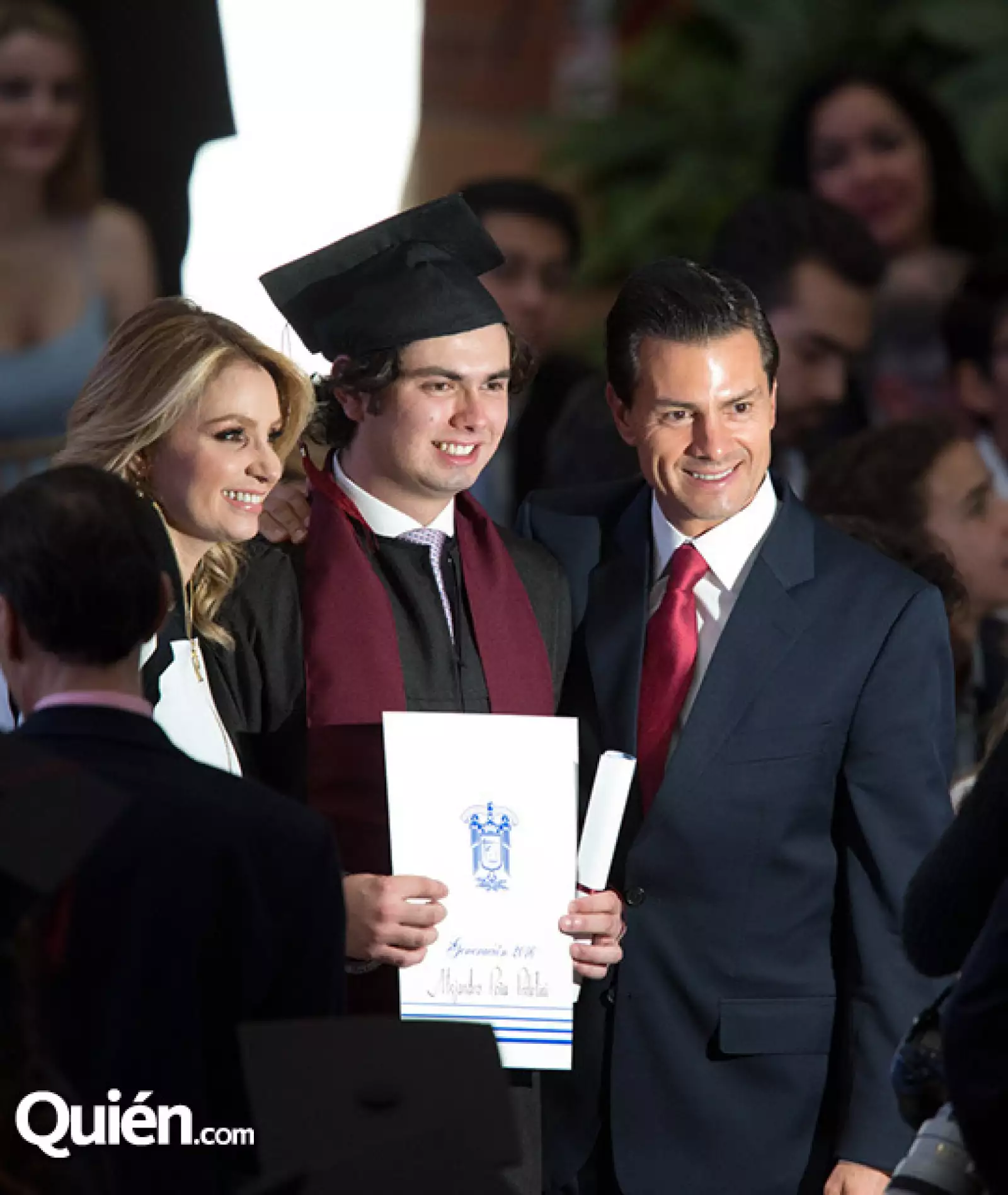 Angelica Rivera,Alejandro Peña,Enrique Peña Nieto