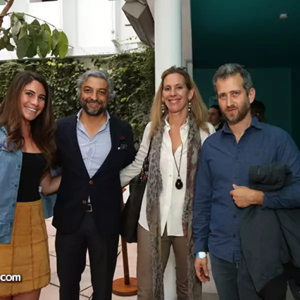 Laura de Gunzburg, Alejandro Escudero, Christina Arellano y Yoshua Okon