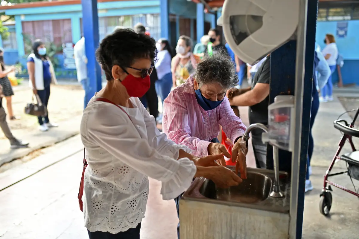 Elección en Costa Rica. (AFP)