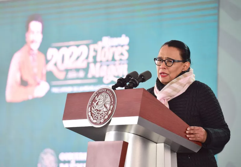 Rosa Icela Rodríguez da positivo a covid