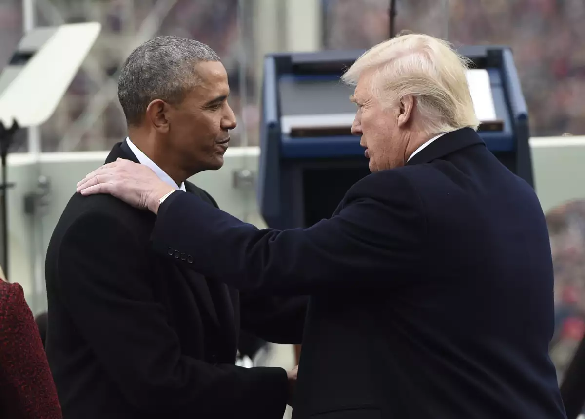 Donald Trump y Barack Obama