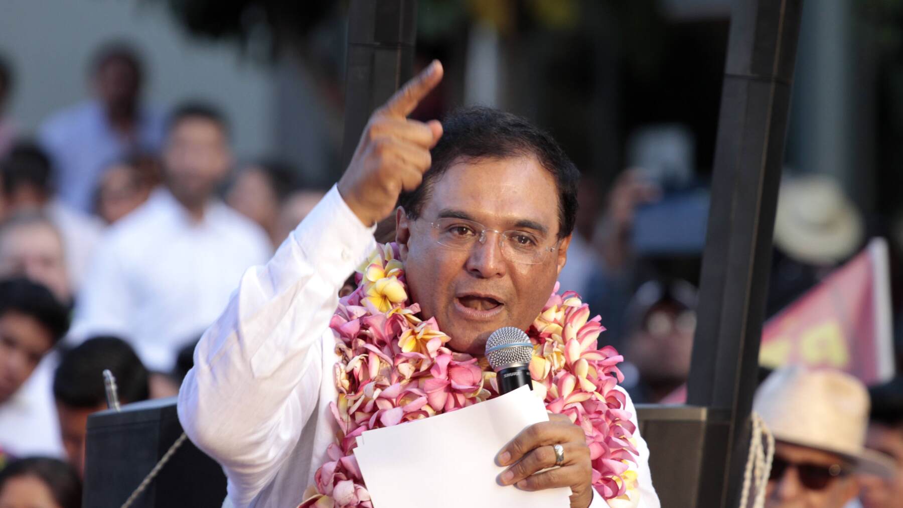 El candidato del PT a gobernador de Oaxaca, Benjamín Robles Montoya, planteó los temas a los que daría impulso, si gana la elección del 5 de junio.