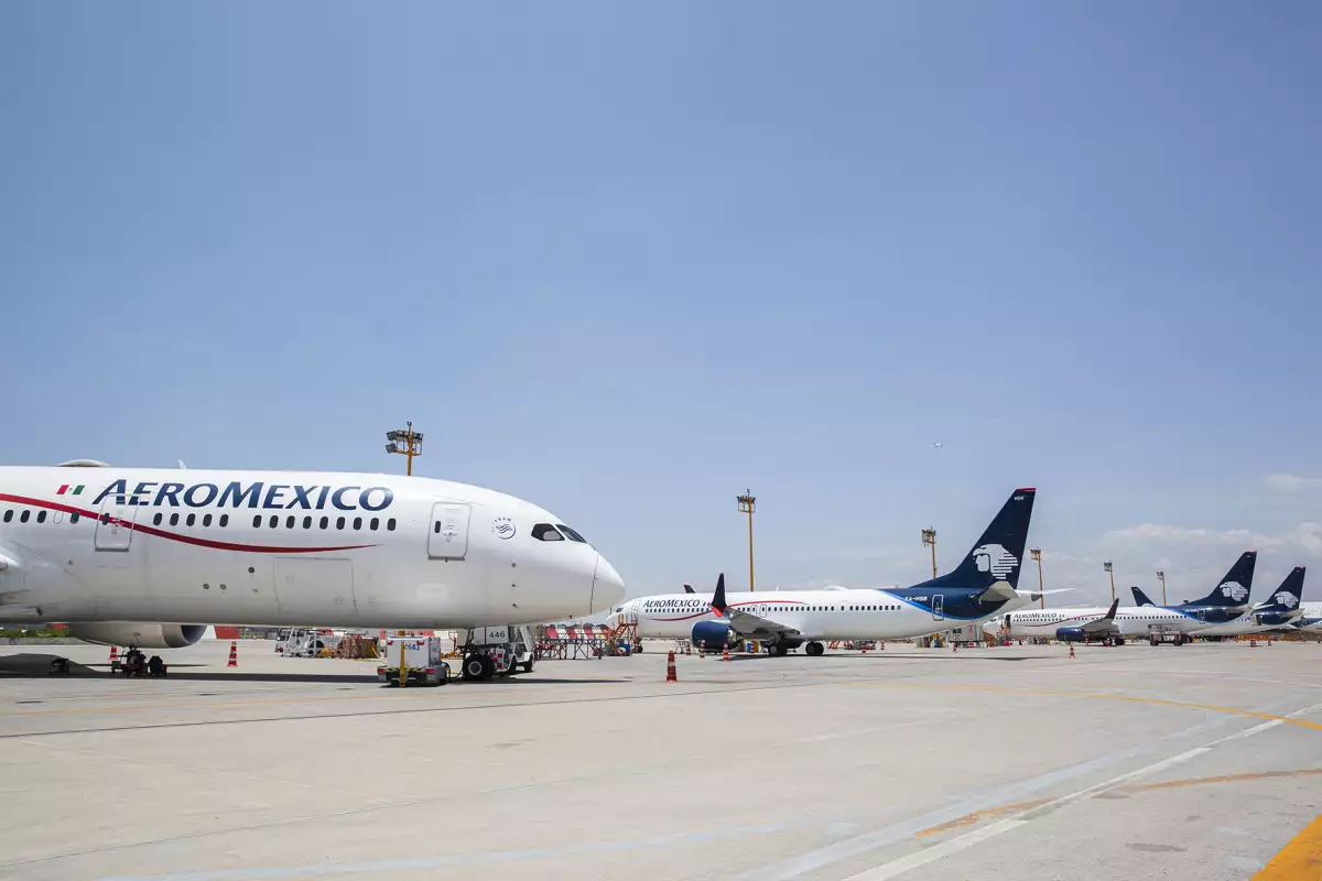 Aeroméxico slots AICM