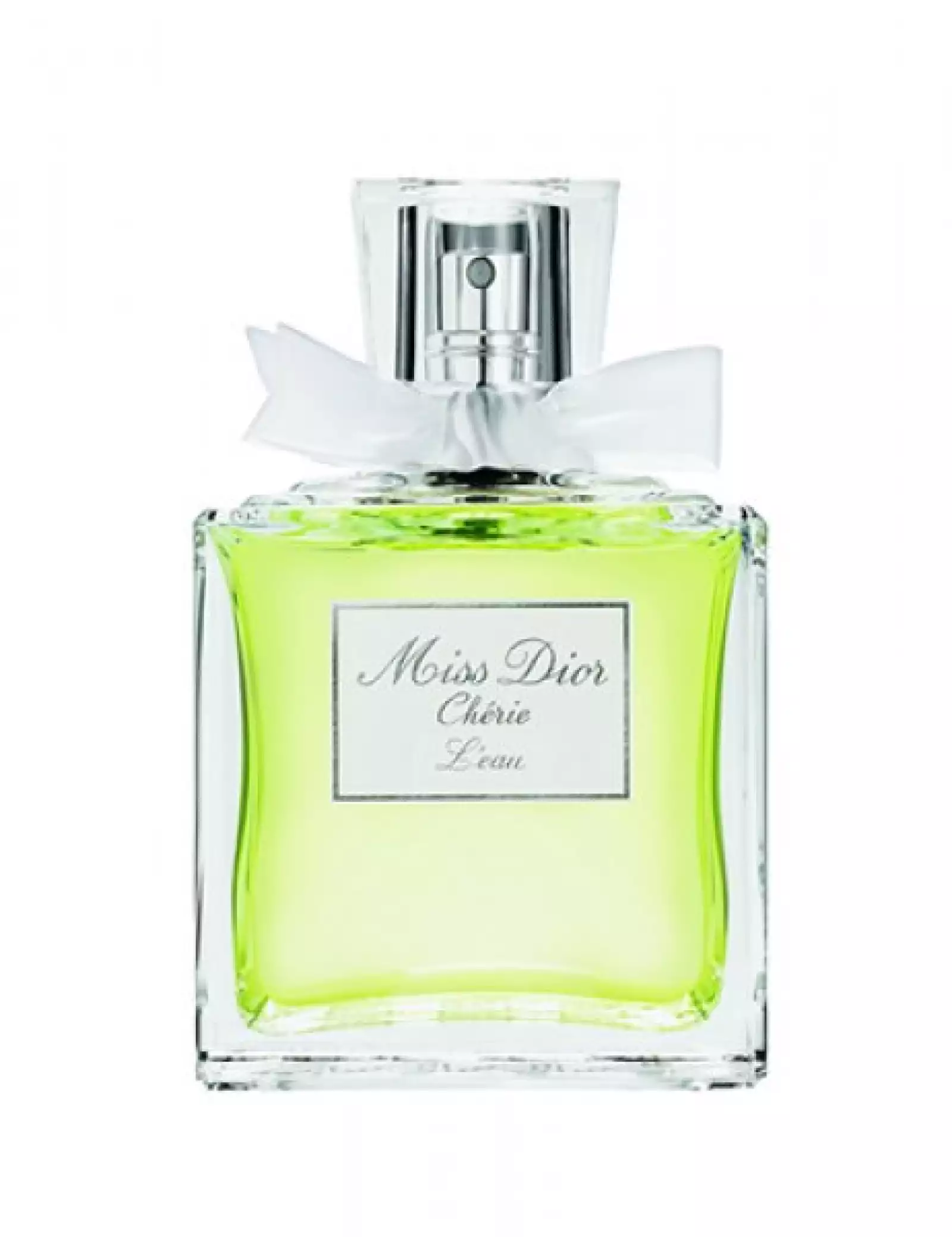 MISS DIOR CHERIE Leau, con notas de naranja, gardenia y almizcle blanco.