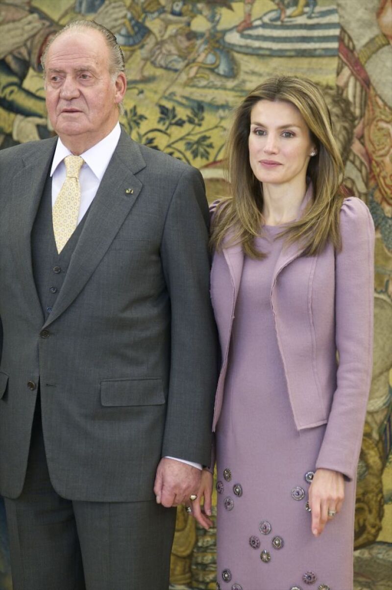 Rey Juan Carlos y Letizia