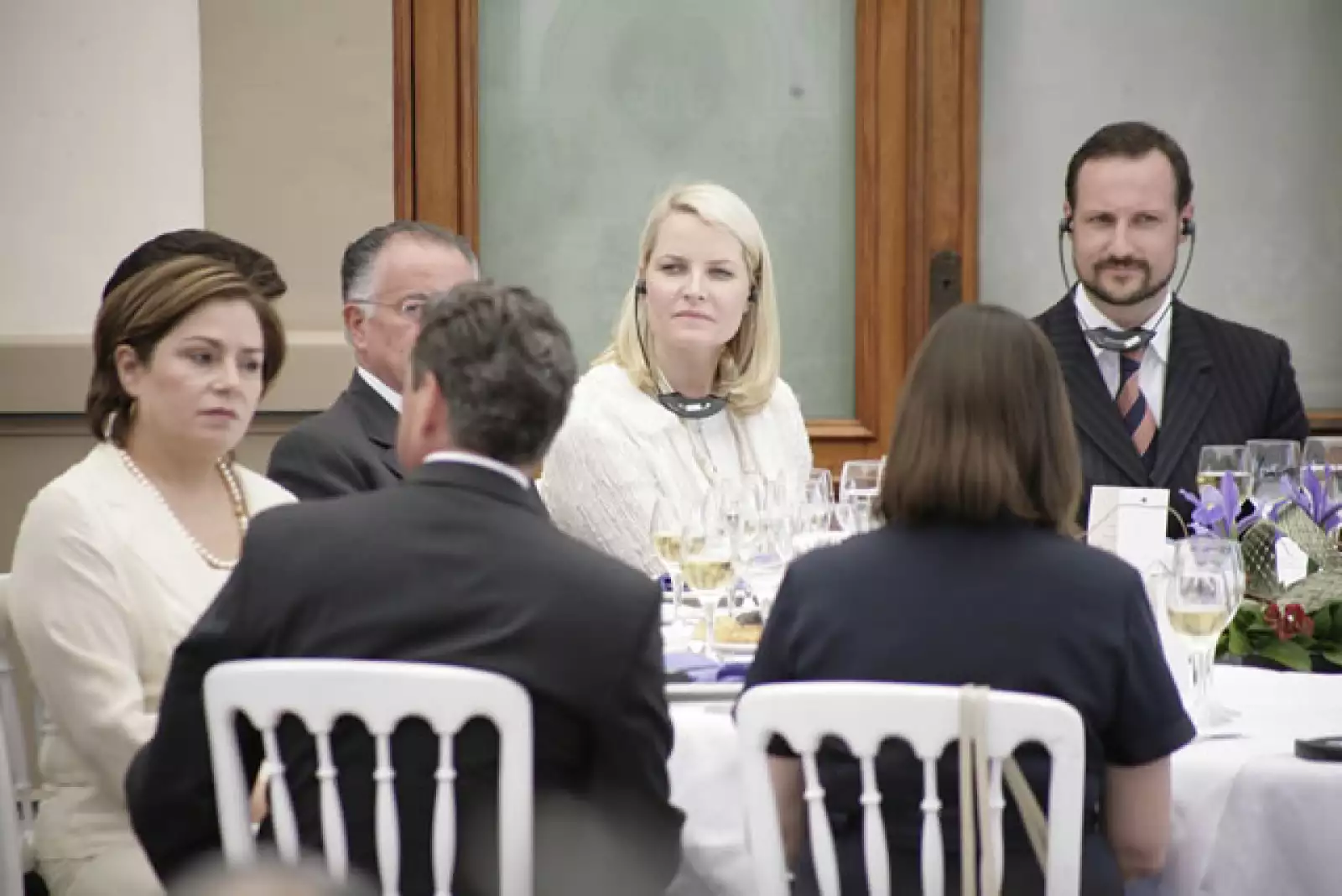 PRINCIPES DE NORUEGA EN CASTILLO DE CHAPULTEPEC