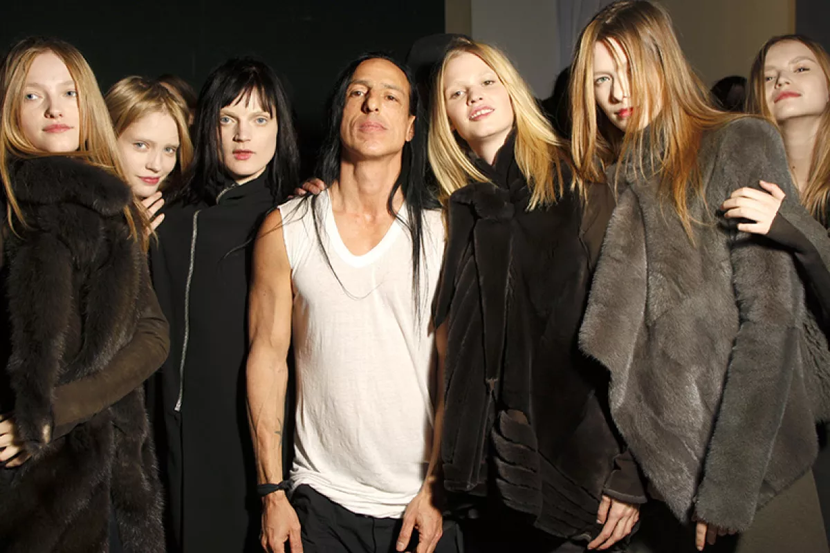 Rick Owens fashion show, Autumn / Winter 2008 - 2009, Paris Fashion Week, Paris, France - 24 Feb 2008