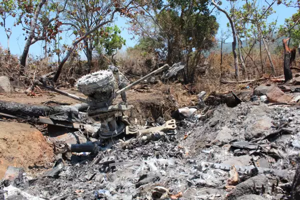 Helicóptero derribado Jalisco