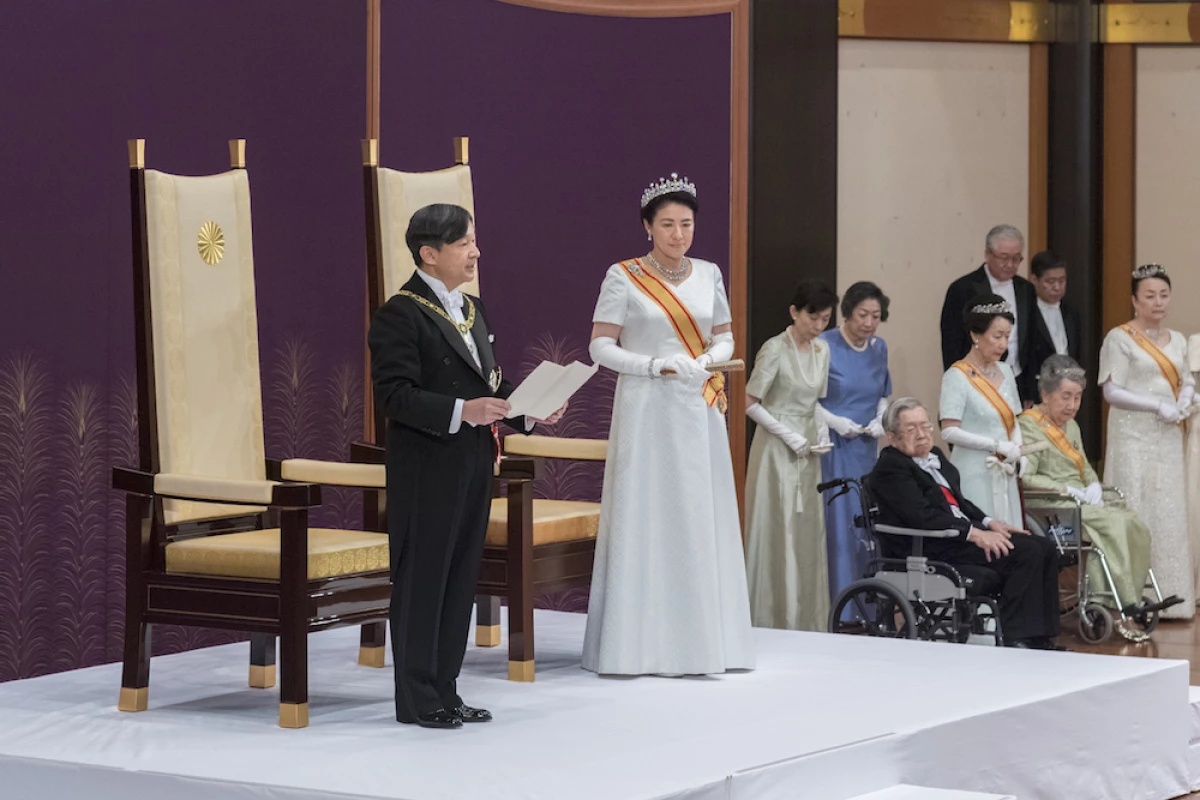 Japan Emperor Naruhito's Enthronement Ceremony
