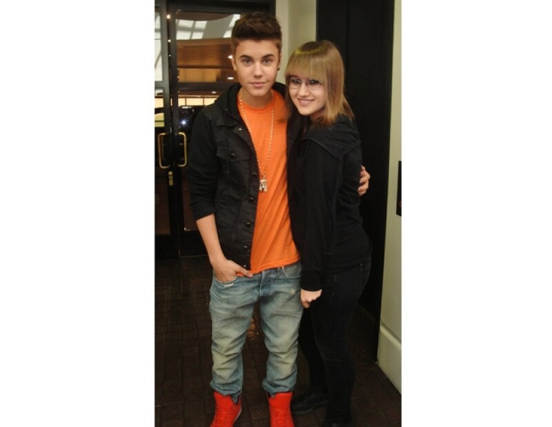 Sarah ha comentado que tiene una buena relación con Justin Bieber.