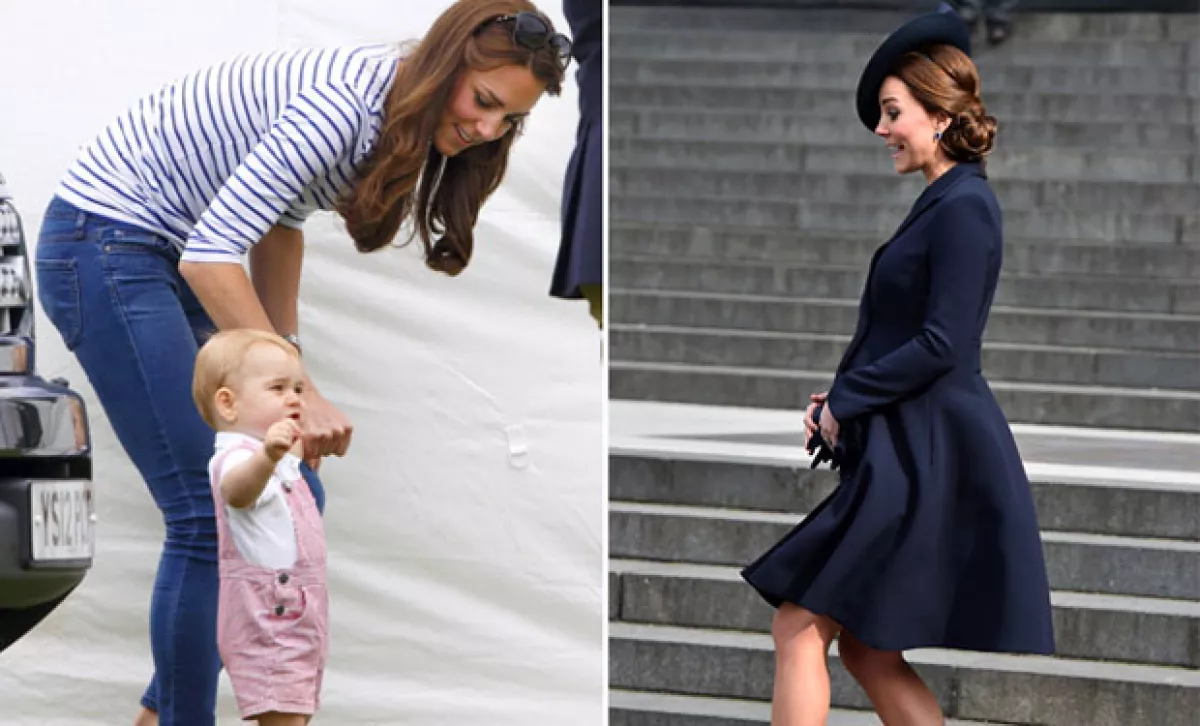 La duquesa de Cambridge es una de las madres de la realeza más queridas en toda Inglaterra, además de ser muy dulce con sus bebés.