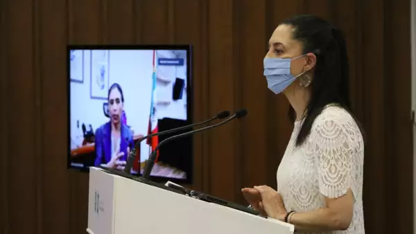 Claudia Sheinbaum y Oliva López