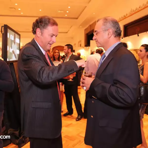 Juan Carlos Pilgram y Andrés Legorreta