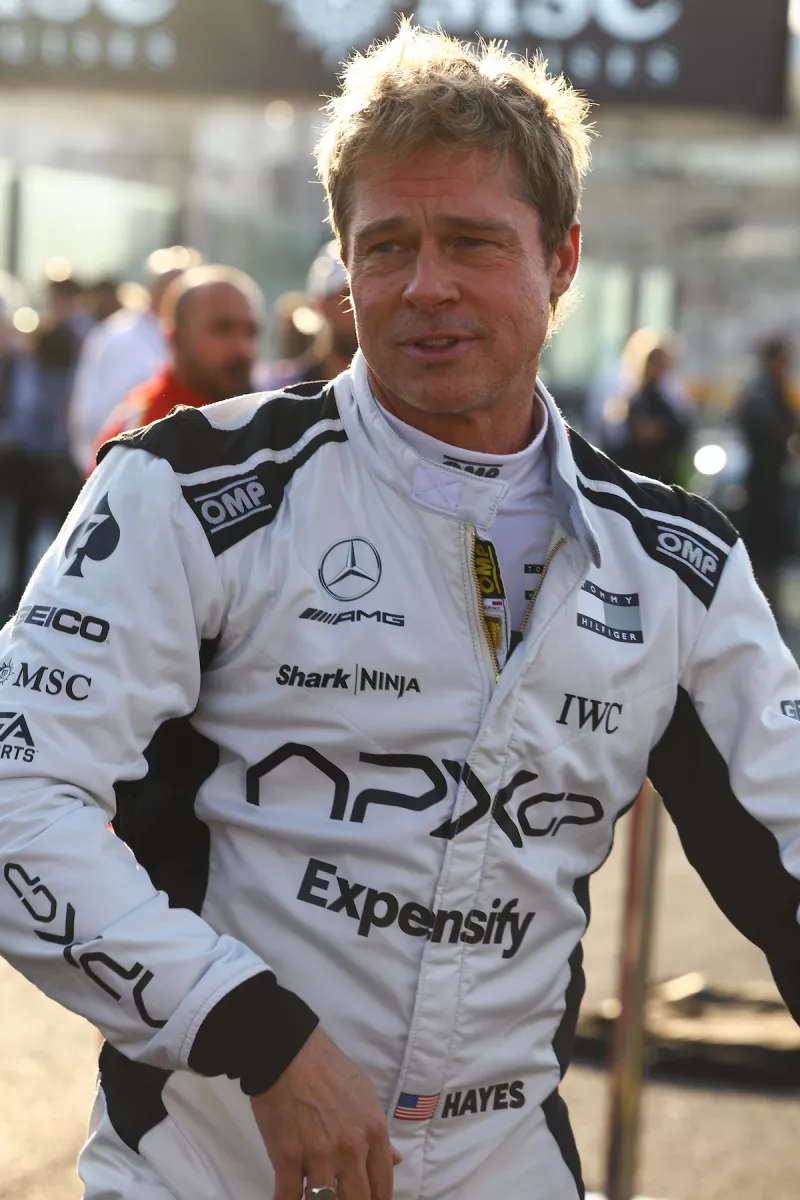 Brad Pitt viene a México para promocionar F1, la película