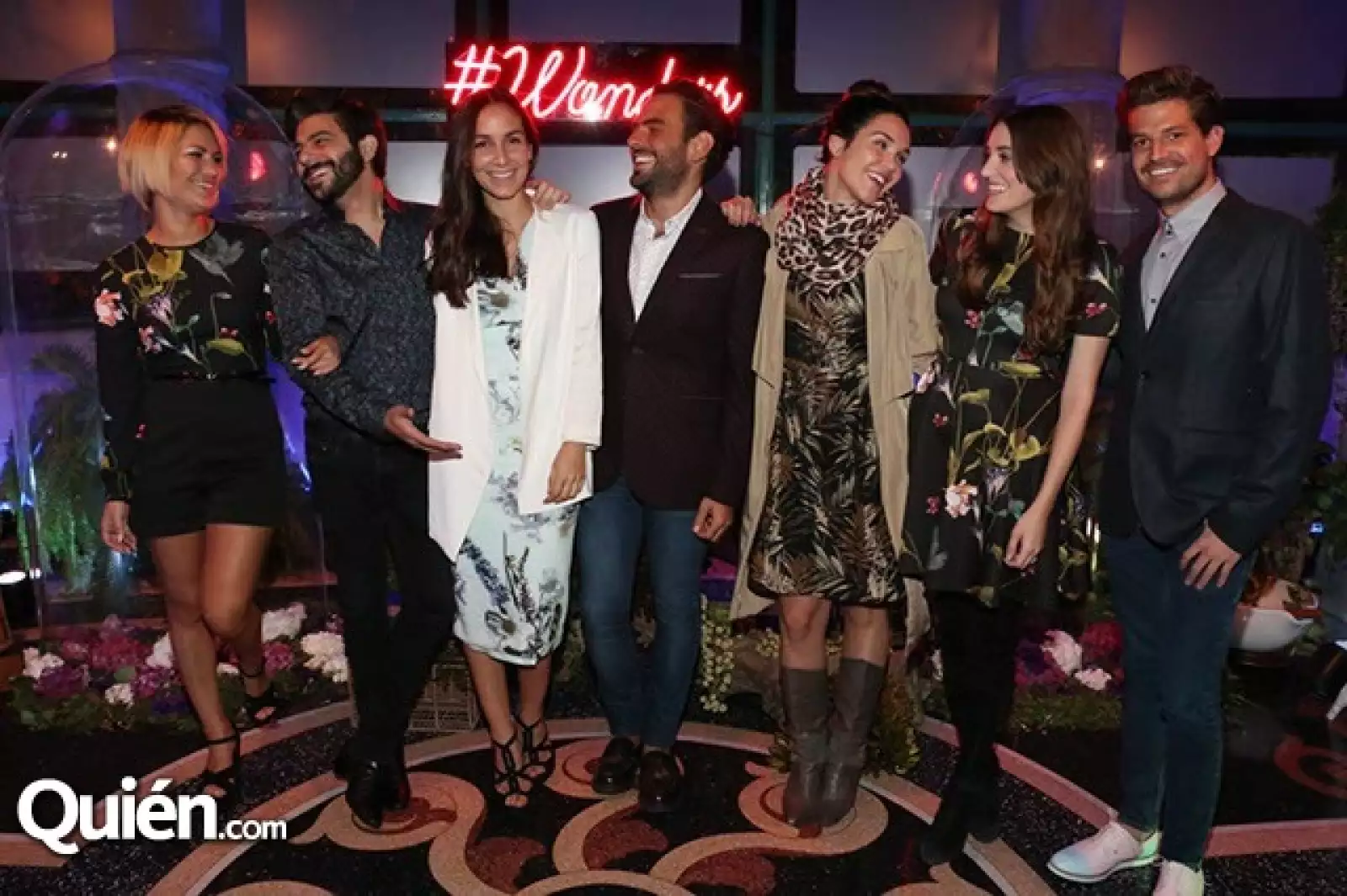 Romina Sacre,Juan Pablo Jim,Tatiana Peralta,Alfonso de Bustos,Alexa Iván,Sofía Lascurain y Fernando Quinzaños