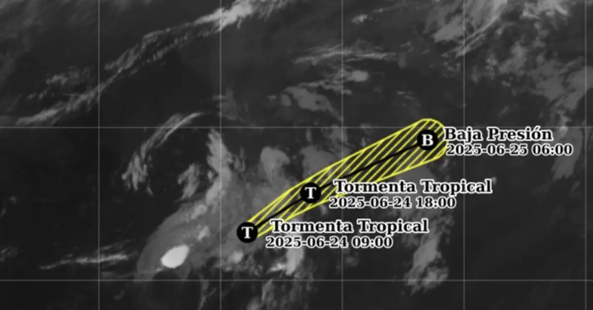 La tormenta tropical Andrea es la primera en el Atlántico de 2025, ¿dónde afecta?