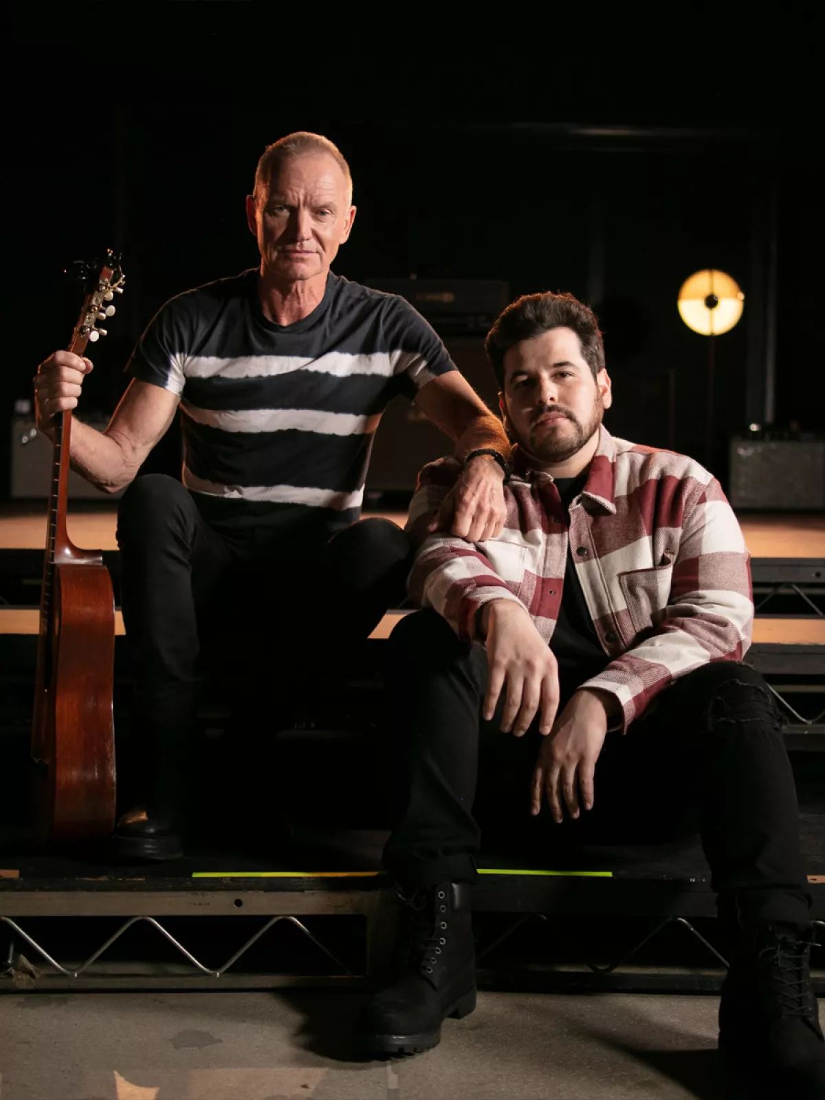 Kurt y Sting grabaron el tema Por su amor en español