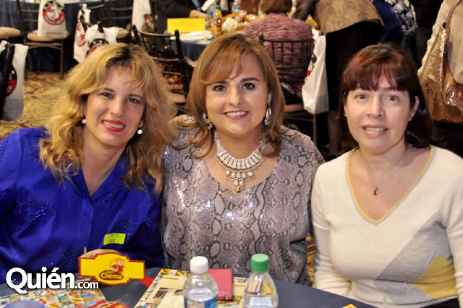 María Luisa Guerra, Claudia González de Romero y Diana Garza de Chapa