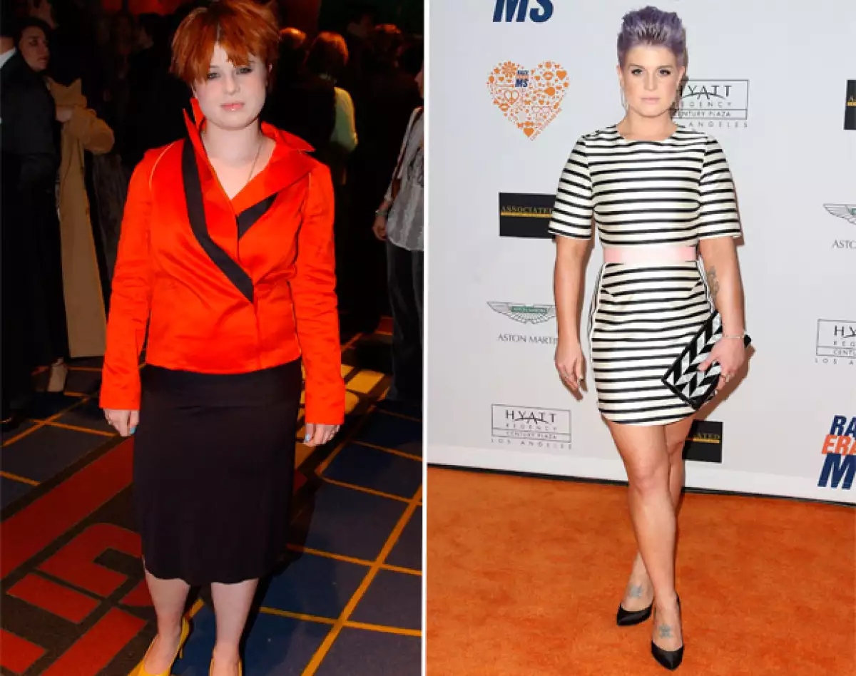 Fueron más de 30 kilos los que Kelly se quitó de encima.