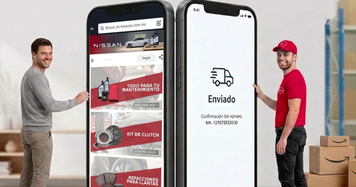 NISSAN SE ALÍA CON AMAZON: ¡REFACCIONES A DOMICILIO EN 48 HORAS!